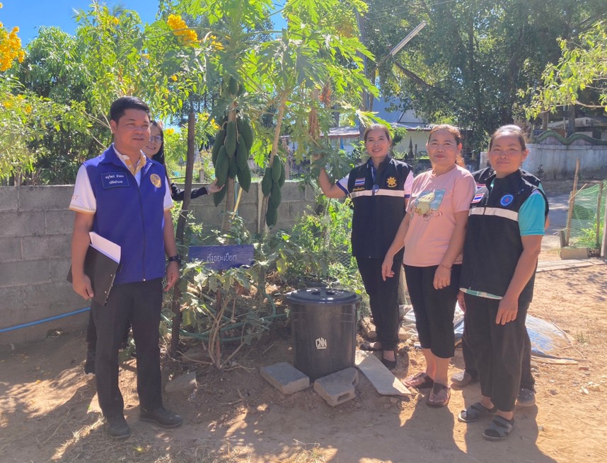 การขับเคลื่อนแผนปฏิบัติการเชิงกลยุทธ์แนวใหม่ RE-X-RAY โครงการถังขยะเปียกลดโลกร้อน เพื่อบรรลุเป้าหมายการปล่อยก๊าซเรือนกระจกสุทธิเป็นศูนย์ ประจำปีงบประมาณ พ.ศ.2569